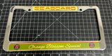 Seaboard Air Line - Orange Blossom Special - Chrome License Plate Frame