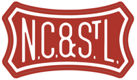 Nashville, Chattanooga and St. Louis Railway Vinyl Sticker
