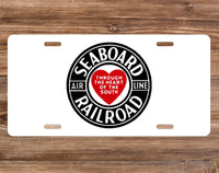 Seaboard Air Lines RR (SAL) License Plate