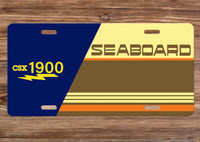 CSX Heritage 1900 / Seaboard Air Line - License Plate