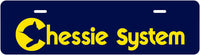 Chessie System "Half-Tag" License Plate