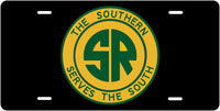 Southern Railway (SOU) - Southern Serves the South - License Plate