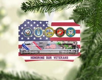 Union Pacific (UP) 1943 Honoring Veterans Ornament