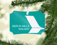 Berlin Mills Railway Ornament