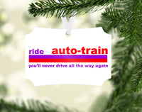 Auto-Train Ornament