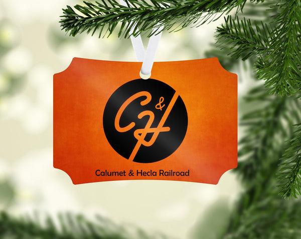 Calumet & Helca Railroad Ornament