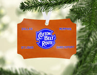 Cotten Belt Route Ornament