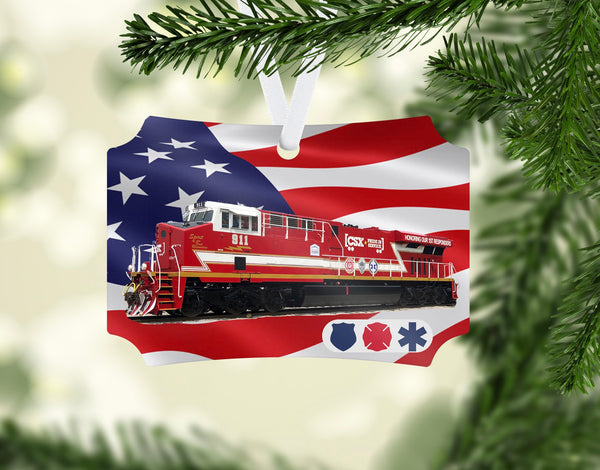 CSX 9-1-1 Ornament
