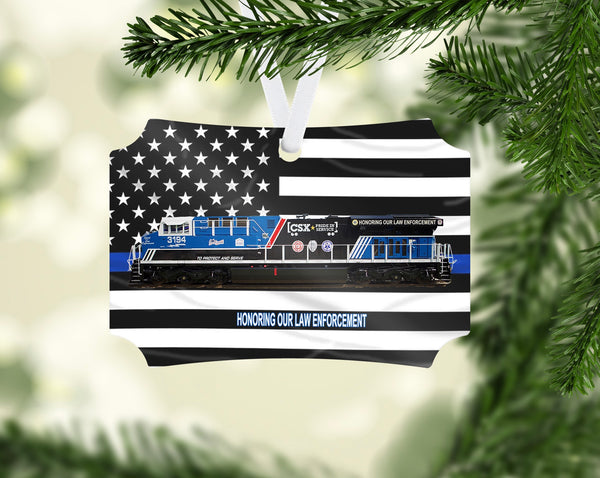 CSX 3194 Law Enforcement Ornament