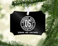 Durham & Southern Ornament