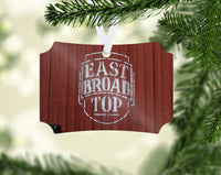 East Broad Top RR -Boxcar- Ornament