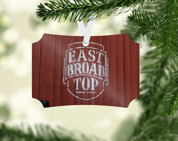 East Broad Top RR -Boxcar- Ornament