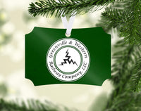 Greenville & Western Railroad Ornament