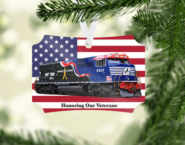 Norfolk Southern (NS) Veterans 6920 Ornament