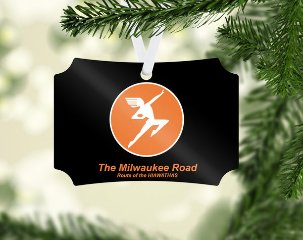 Milwaukee Road Route of the Hiawathas Ornament