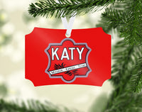 Missouri Kansas Texas KATY Ornament