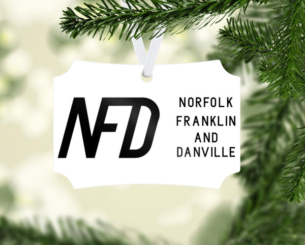 Norfolk, Franklin & Danville (NF&D) Herald Ornament