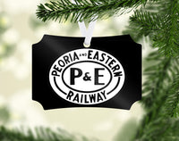 Peoria & Eastern (P&E) Ornament