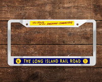 Long Island Railroad "The Dashing Commuter" License Plate Frame