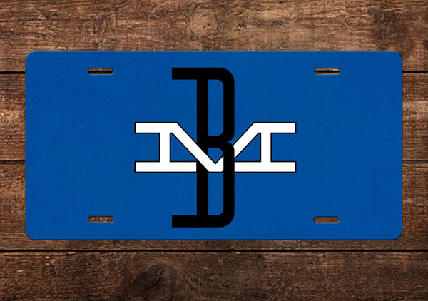 Boston & Maine RR License Plate