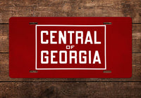 Central of George License Plate