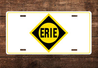 Erie Railroad Classic License Plate