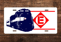 Erie Lackawanna U34CH - U-Boat - License Plate