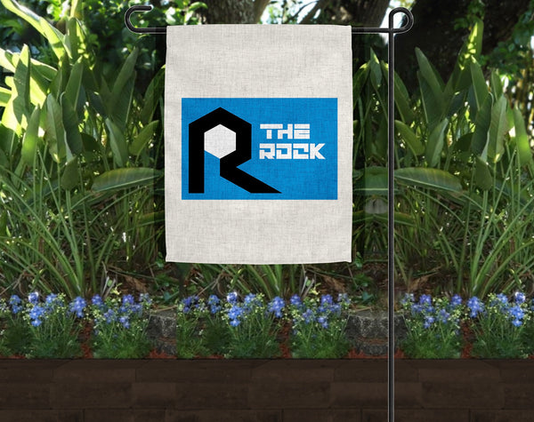 Rock Island Garden Flag