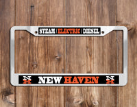 New Haven (NH) Steam/Electric/Diesel Chrome License Plate Frame