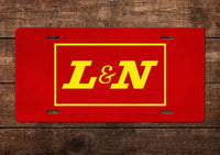 Louisville & Nashville (L&N) RR License Plate