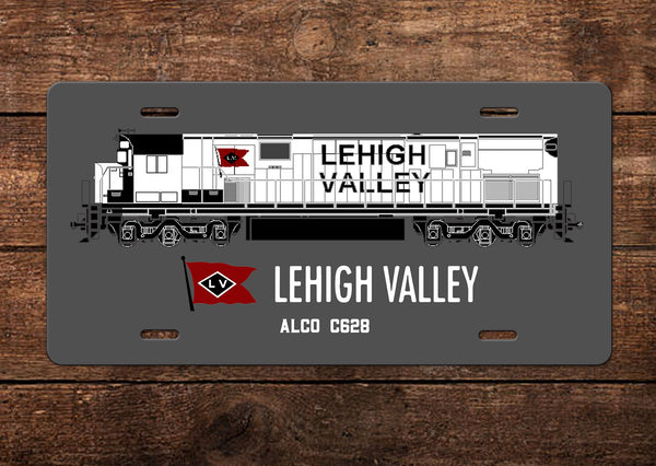 Lehigh Valley C628 (Snowbird Scheme) License Plate