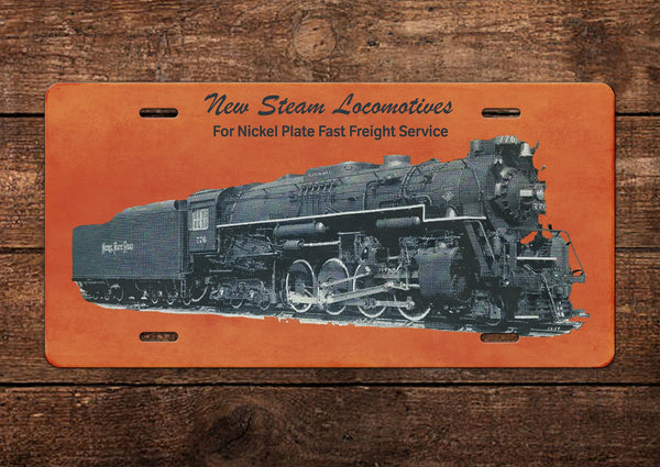 Nickel Plate Road Berkshire License Plate