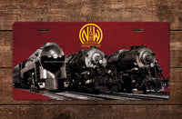 Norfolk & Western (N&W) Big 3 - License Plate