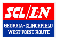 SCL L&N Family Lines Vinyl Sticker