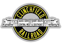 Clinchfield Railroad Vinyl Sticker