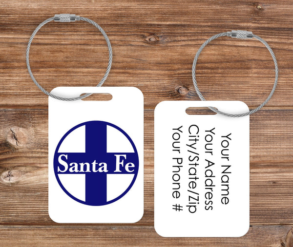 Santa Fe (ATSF) - Luggage / Bag Tag