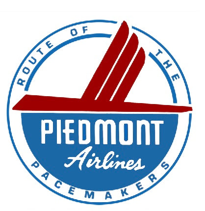 Piedmont Airlines - Route of the Pacemakers - Vinyl Sticker