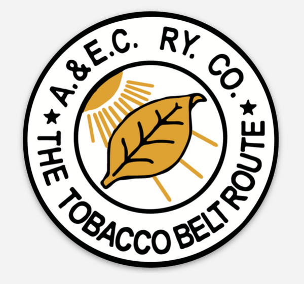 Atlantic & East Carolina (A&EC) Vinyl Sticker