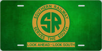 Southern Railway (SOU) Logo with Rail License Plate