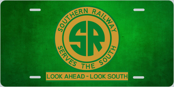 Southern Railway (SOU) Logo with Rail License Plate