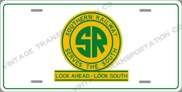 Southern Railway Classic License Plate (1)