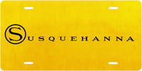 Susquehanna License Plate