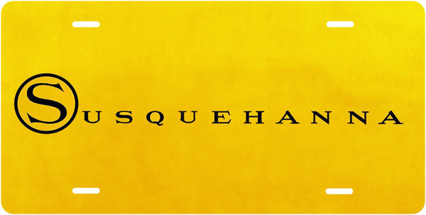 Susquehanna License Plate