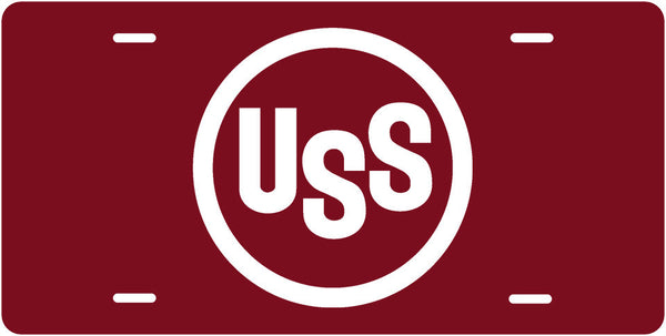 United States Steel License Plate