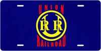 Union Railroad License Plate(s)